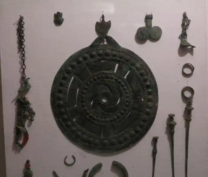 Disko the symbol of the sun is a ritual item